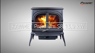 Відеоогляд печі KAWMET Premium HELIOS S8 ECO