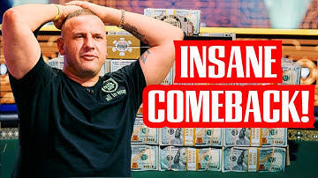 The SICKEST COMEBACK in WSOP Main Event HISTORY?!