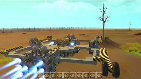 Scrap Mechanic Hovercraft ... Stable ... ?