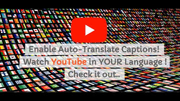 #autotranslate  YouTube in Your Language: Watch Videos with Auto-Translated Captions! #locallanguage