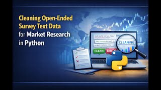Cleaning Open-Ended Survey Text Data for Market Research in Python