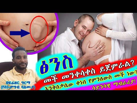 Ethiopia || ፅንስ መች መንቀሳቀስ ይጀምራል? እንቅስቃሴው ቀነሰ የምንለውስ መች ነው? By Freezer Girma (Nutritionist)