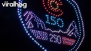 Patriotic Drone Show Celebrates America’s 250th in Colorado || ViralHog