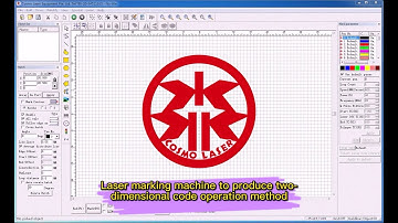 QR-Code Marking with Laser Marking Software EzCad