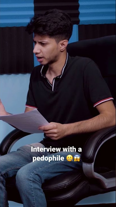 Pedophile Interview gone wrong 🥶