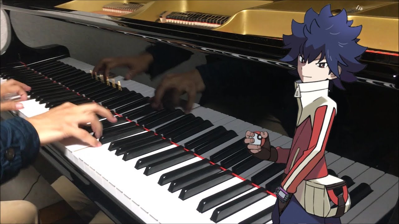 ポケモン ブラック2 ホワイト2 Bgm 戦闘 ライバル ピアノ ソロ Pokemon Black 2 White 2 Rival Battle Theme Piano Solo Youtube