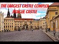 【4K】 Prague Walking tour  "The largest castle complex Prague Castle"