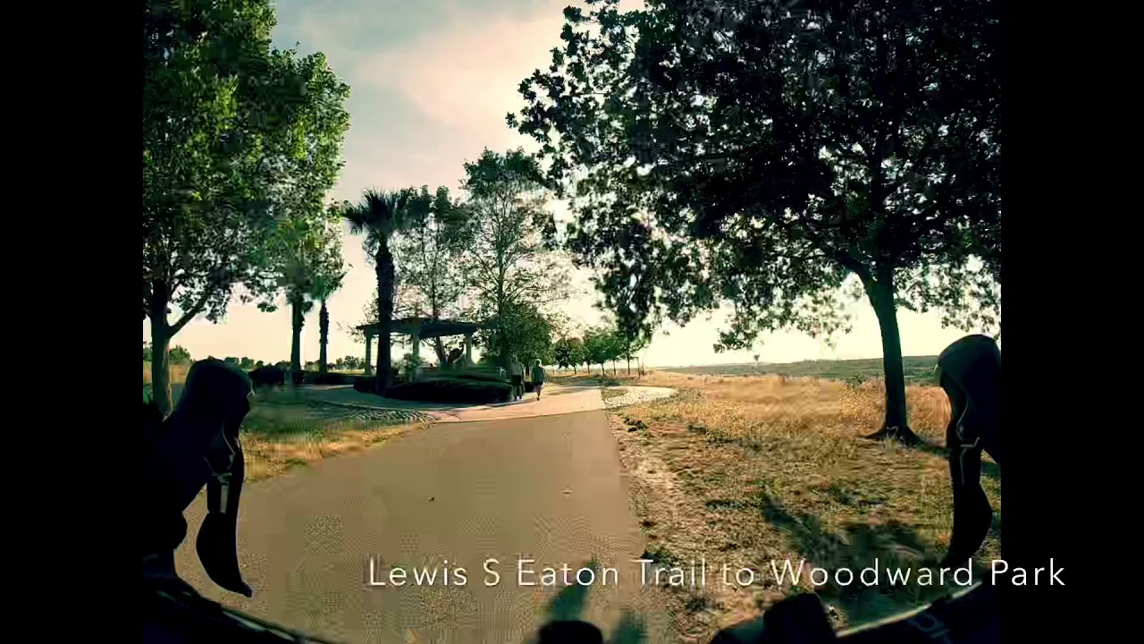 Cycling the Lewis S Eaton Trail