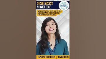 Secure Access Service Edge (SASE): The Future of Cloud-Delivered Security | Travarsa Technology