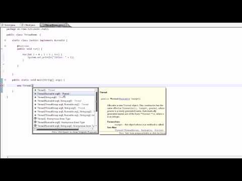 Java - Threads (Runnable) Chat #5 [TuTCube] [GER]