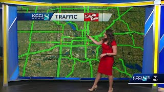Des Moines traffic: Crash reported on 35/80
