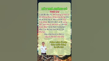 Xây nhà không có thổ cư #tuananhbds #batdongsan #luatdatdai