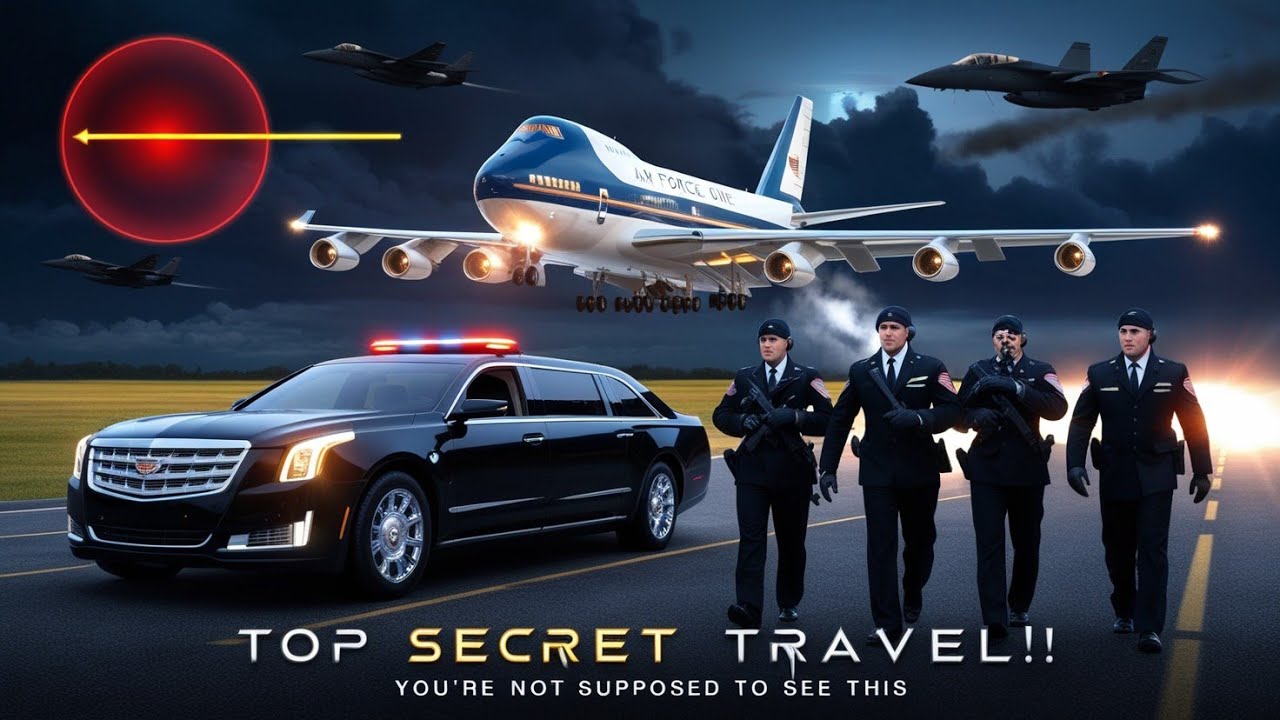 How the U.S. President Travels – Top Secret Protocols Finally Revealed!