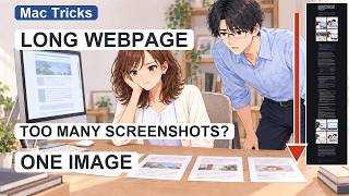 Scrolling Screenshot on Mac — Save a Full Page as One Image