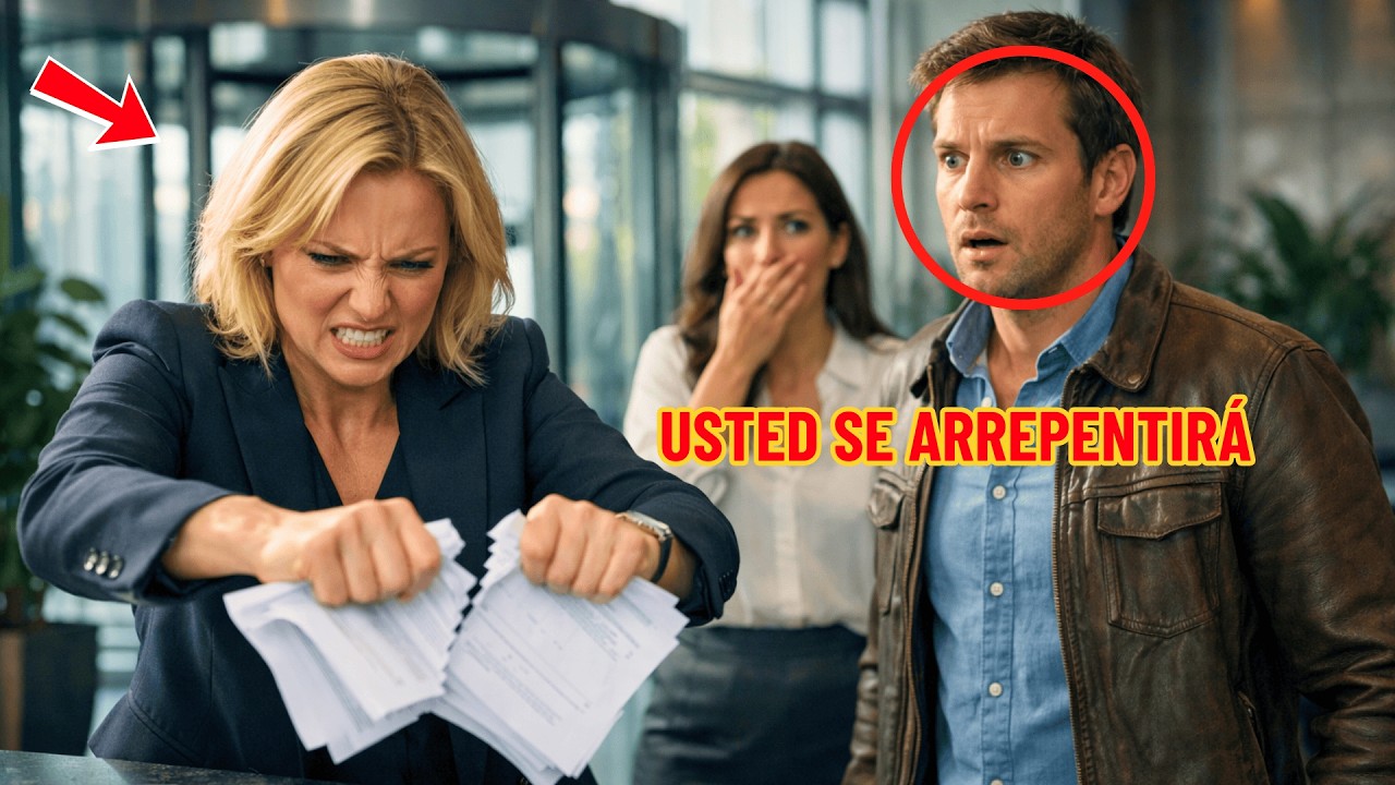 La gerente del banco rompió el cheque de $10M de un padre soltero — hasta que su jefe dijo “Señor”