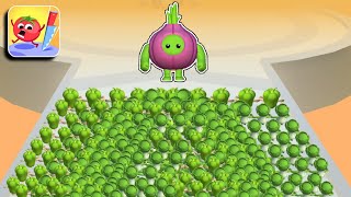 Fruit Rush 🍇🍎🍍 Max Level - All Levels Gameplay (iOS & Android) Walkthrough Part 63