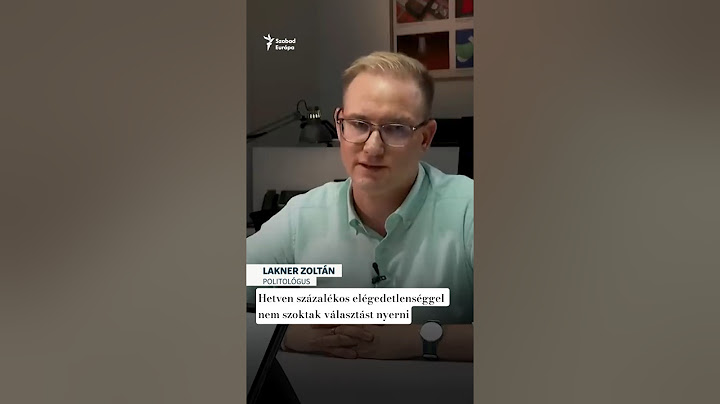 Lakner Zoltán politológus: "Hetven százalékos elégedetlenséggel nem szoktak választást nyerni"