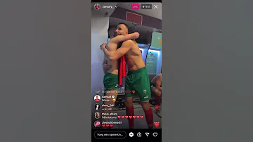 Moroccan Players Singing DYSTINCT Ghazali Ft Bryan MG 