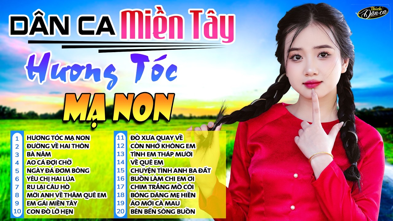 Hương Tóc Mạ Non ➤ Liên Khúc Nhạc Quê Hương Mới Nhất 2026 | Dân Ca Miền Tây Tuyển Chọn Hay Nhất