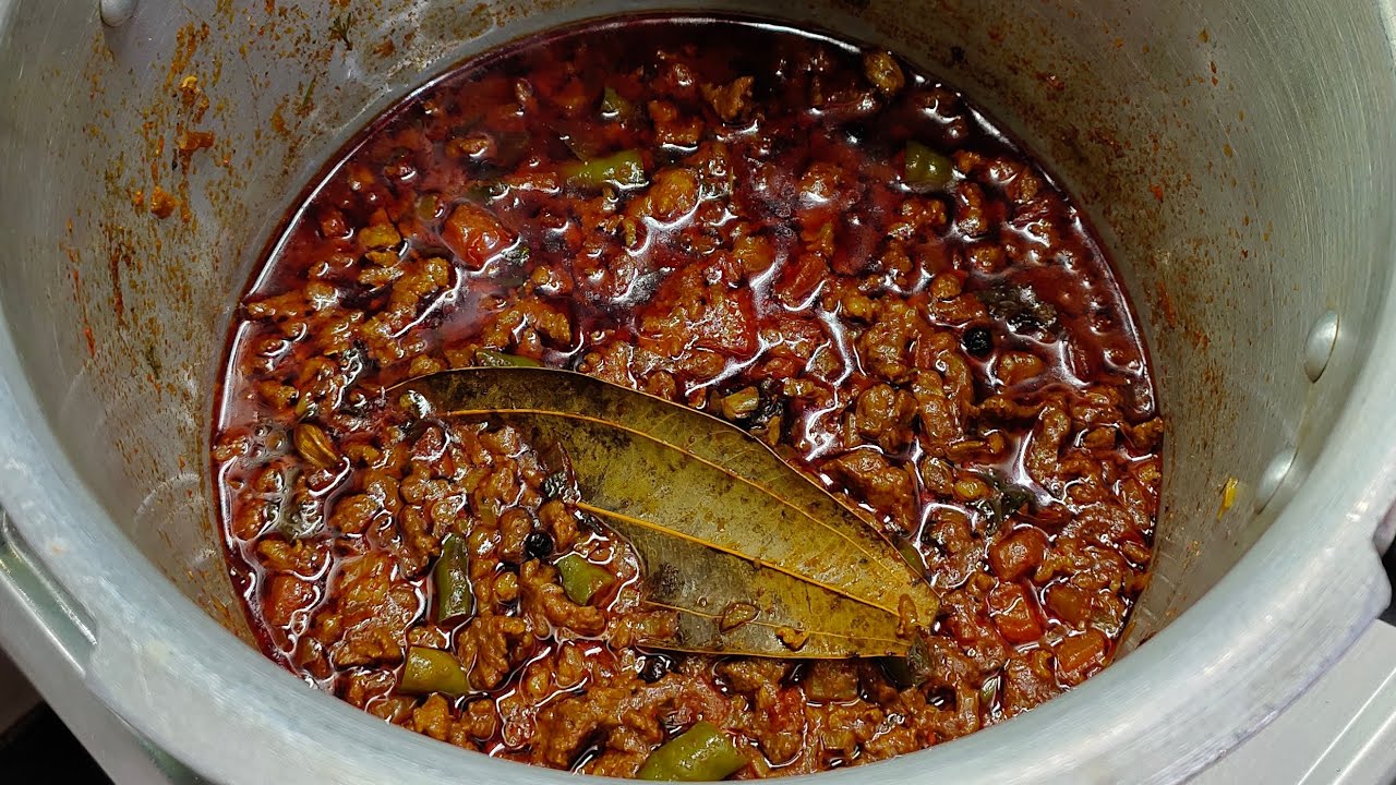 Keema In Pressure Cooker प्रेशर कुकर में मिंटो में बनाए चटपटा मटन का