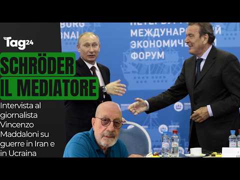 Ucraina, Maddaloni: "Ecco perché Putin ha scelto Schröder come mediatore"