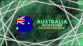 MONTAGNE - TECHNICOLOUR | 1 HOUR LOOP | AUSTRALIA | EUROVISION 2021