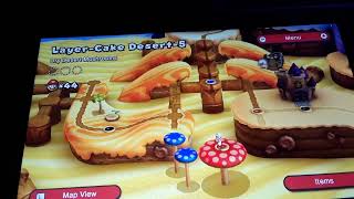 New Super Mario Bros. U Deluxe  - Walkthrough World 2 (Layer-Cake Desert Part 2)