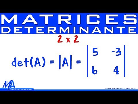 Video: Cómo Calcular El Determinante De Segundo Orden