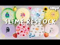 SLIME RESTOCK: SO MANY CUTE NEW SLIMES (FLOATS, CLAY FIZZES, & MORE)! Jan 10th