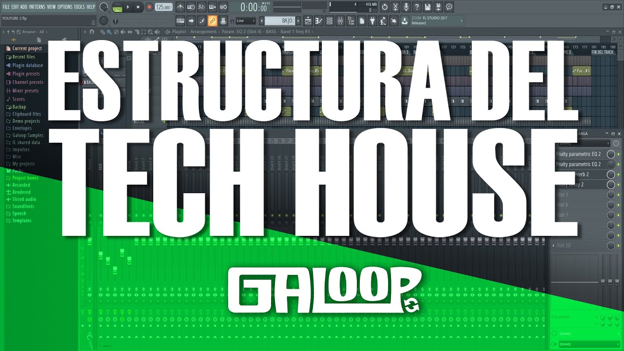 Estructura del Tech House (Paso a paso) YouTube