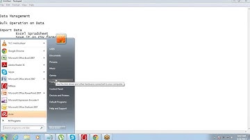 Overview of Data management and intro on  importing Account and Contacts in salesforce(16 May