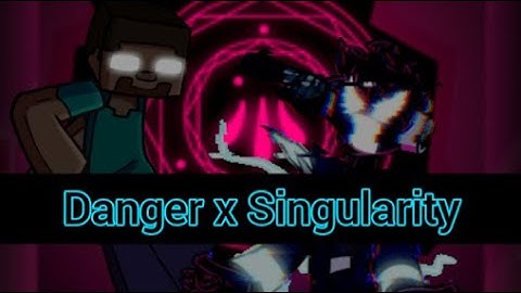 [FNF mashup] Herobrine vs A C Void. Danger x Singularity