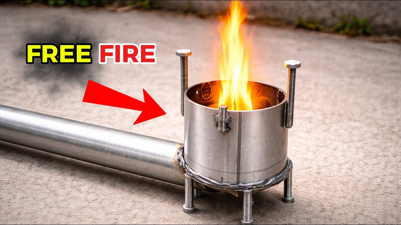 You Won't Believe This Waste Oil Stove Actually Works - YouTube