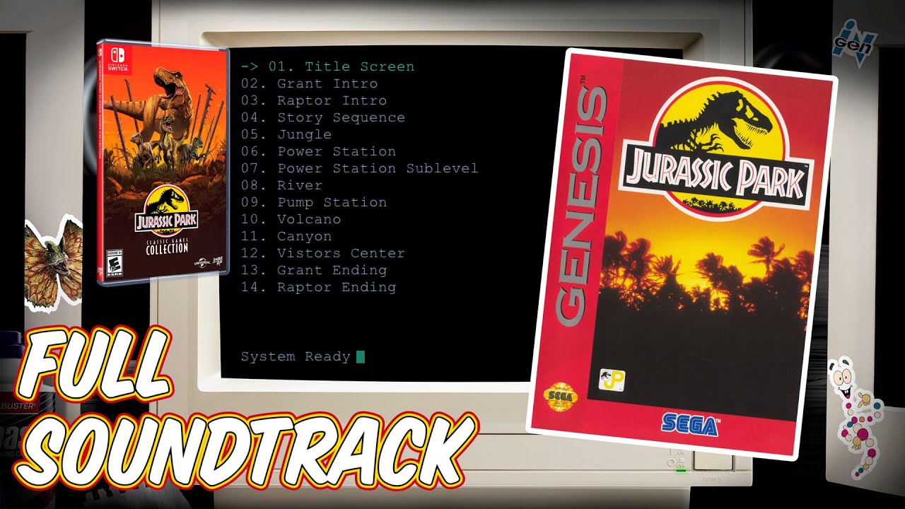 Jurassic Park Sega Genesis: The Complete Soundtrack - Jurassic