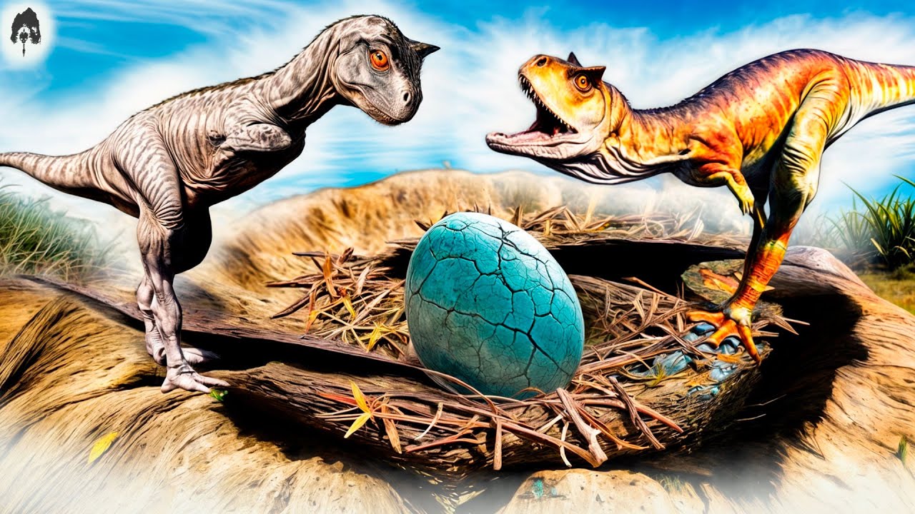 the isle - Dupla De Carnotaurus! De Ninho até Adulto! Cai Na Armadilha!