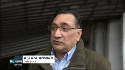 Birmingham: CCTV captures moment of WWII bomb explosion