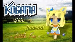 Kogama Skin Tutorial - Little Fox