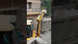 JCB 3DX bulldozer backhoe Dumper loading video #jcb #jcb3dx #viralvideo #jcbvideo #excavator #shorts