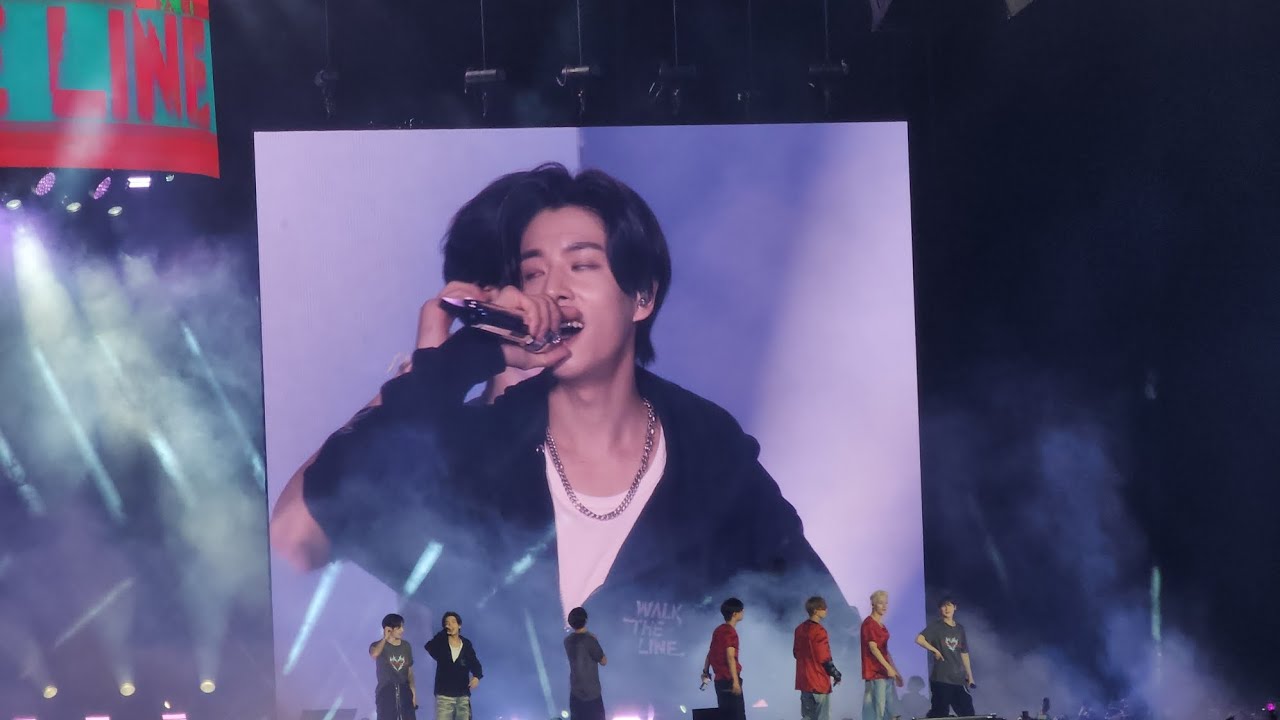 250816 ENHYPEN - Drunk Dazed @ Walk the Line LA [HD Fancam] 