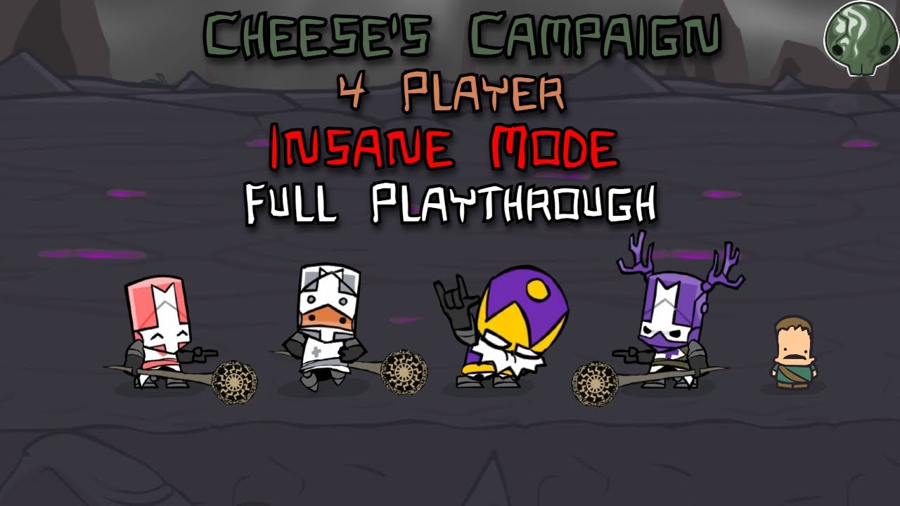 Chaos Unleashed: Cheese’s Campaign 4 Player Insane Mode (Castle Crashers Modded)