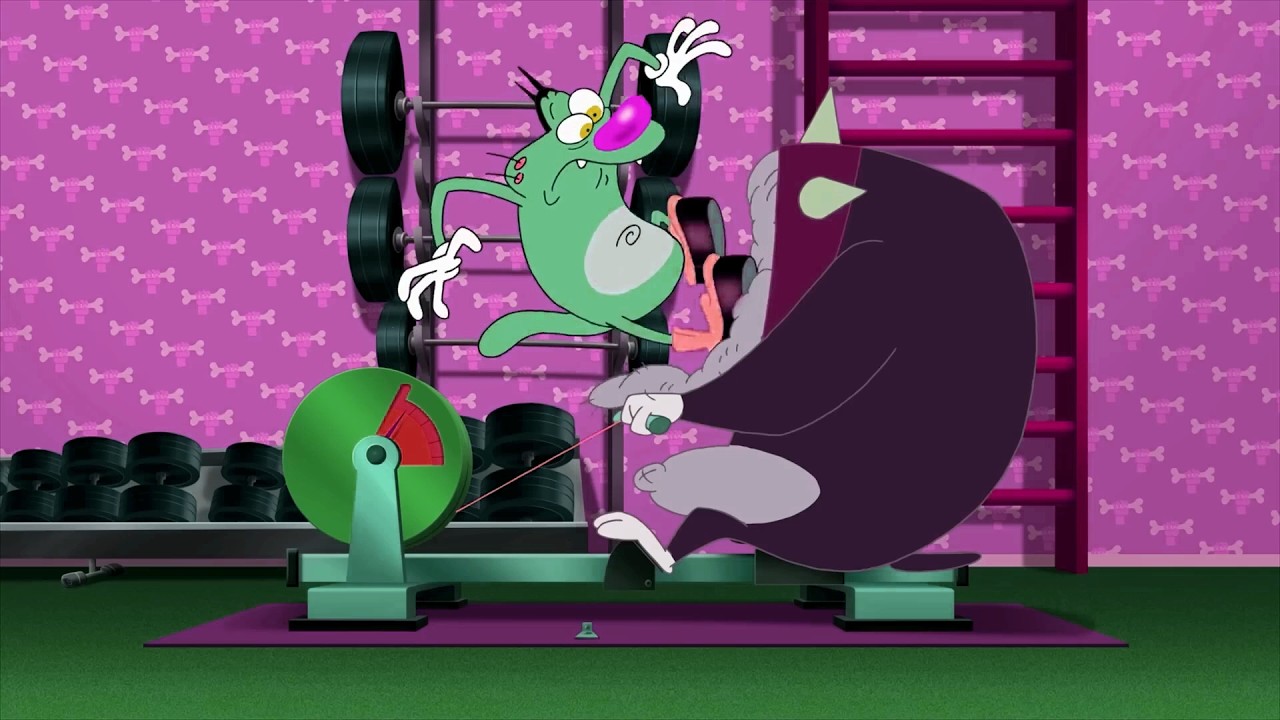 Oggy and the Cockroaches | HE KICKED A HUGE DOG?! (Sponsored by: Klasky Csupo Effects 2001)