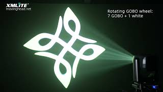 EXP351C Ultra-Small CMY Moving Head Light | Affordable Pro Stage Lighting for DJs &amp; Small Venues