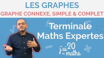 Graphe connexe, simple et complet - Les Graphes - Maths Expertes