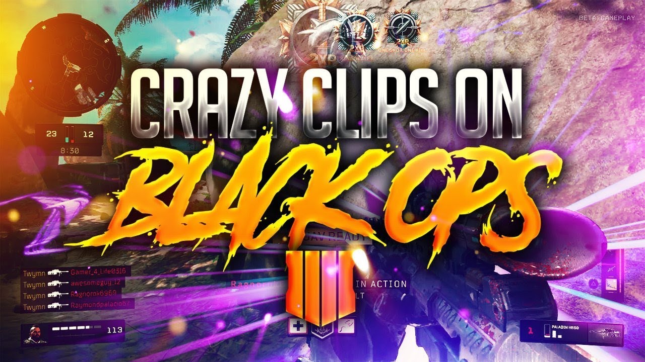 I HIT SO MANY CLIPS on Black Ops 4..