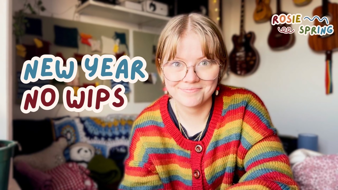 A clean slate for 2026 | Finishing or frogging my WIPs