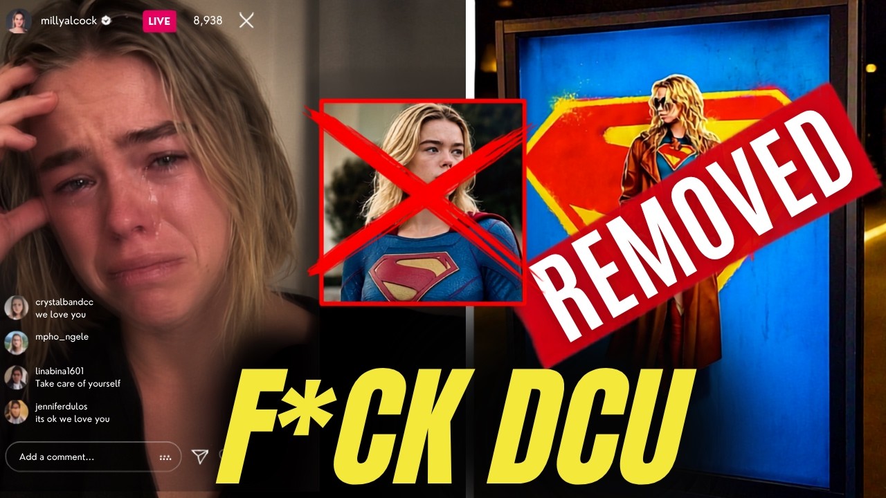 Milly Alcock goes INSANE After Supergirl LEAVES 2,000 Theaters… Box Office Disaster For The DCU