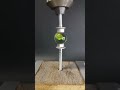 Glass Ball testing on drill experiment #experiements #asmr #glassball