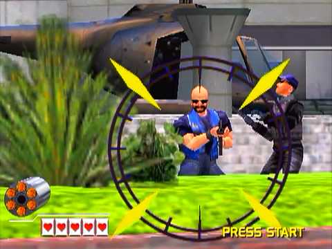 Virtua Cop 2 (PS2) - Right Course-