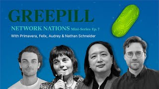 NN Ep:7 Meta-Politics: Designing Digital Environments for Civic Power with Audrey & Nathan Schneider
New @greenpillnet pod out today! 🌐
In this episode of the Network Nations mini-series, Primavera De Filippi & Felix Beer speak with Audrey Tang, former Digital Minister of Taiwan, and Nathan Schneider, professor and author of Governable Spaces. Together they explore Meta-Politics — the foundational design of digital infrastructures that shape how civil society governs itself online.
Audrey and Nathan discuss how platforms today constrain collective action, how democratic protocols like alignment assemblies can counter online harms, and why new governance substrates must embed values such as plurality, civic care, interoperability, and entanglement. They also examine decentralized identities, freedom of movement, DAOs, religion as governance, and how network-native communities can evolve into political actors.
A powerful conversation about the next layer of digital democracy — and what it takes to build civic technologies that empower global communities.
🌱 greenpill.network
🌐 networknations.network
@owocki
@greenpillnet
@audreyt
@ntnsndr
00:00 – Cold start
02:18 – Introducing Audrey Tang & Nathan Schneider
03:07 – Nathan: “Why I worry about the word meta”
05:10 – Nation-states as fragile historical accidents
06:15 – Self-governing online networks as new politics
08:16 – How today’s platforms limit civic life
10:22 – Blockchains break the server–client power structure
12:17 – Nation-states reacting to decentralized governance
14:33 – Audrey: Democracy as a “social technology”
16:37 – Deepfakes, alignment assemblies & Taiwan’s model
18:33 – Crowdsourced policymaking at national scale
20:49 – Freedom of movement & interoperability design
22:48 – What Network Nation aims to build
24:52 – Audrey’s “Six-Pack of Care”
27:13 – Embedding civic care into protocols
29:21 – Bridging systems & depolarization
31:33 – What values can — and cannot — be encoded
33:28 – Forking, polycentric governance & metastability
35:52 – Norms vs code: where power really lives
37:41 – How decentralized tech forces governance innovation
39:51 – Why cooperatives arent enough for politics
42:13 – Religion as a governance model for network nations
45:17 – Open movements & global political power
47:15 – Civil society as a political actor
49:40 – Verifiable credentials & protecting deliberation
51:52 – Avoiding dystopia & VC-dominated “network states”
54:17 – Funding, incentives & getting there first
56:43 – Poison pills & preventing bad governance
58:39 – Scaling across vs scaling up
01:00:44 – Fractal scaling & mutualization
01:02:53 – Naming as the first political act
01:05:59 – Different starting points for network nations
01:08:15 – Diversity, plurality & collective action
01:10:29 – Making conflict fun through bridging
01:12:41 – Innovation amnesia & protecting past wins
01:14:42 – Values vs opinions in political communities
01:16:37 – Civic care vs individual virtue ethics
01:19:00 – Entanglement as cohesion
01:21:11 – Building a narrative that reaches real people
01:23:25 – Applying meta-politics to global crises
01:25:46 – Everyday tools already enabling the future
01:26:51 – Closing NN Ep:7 Meta-Politics: Designing Digital Environments for Civic Power with Audrey & Nathan Schneider