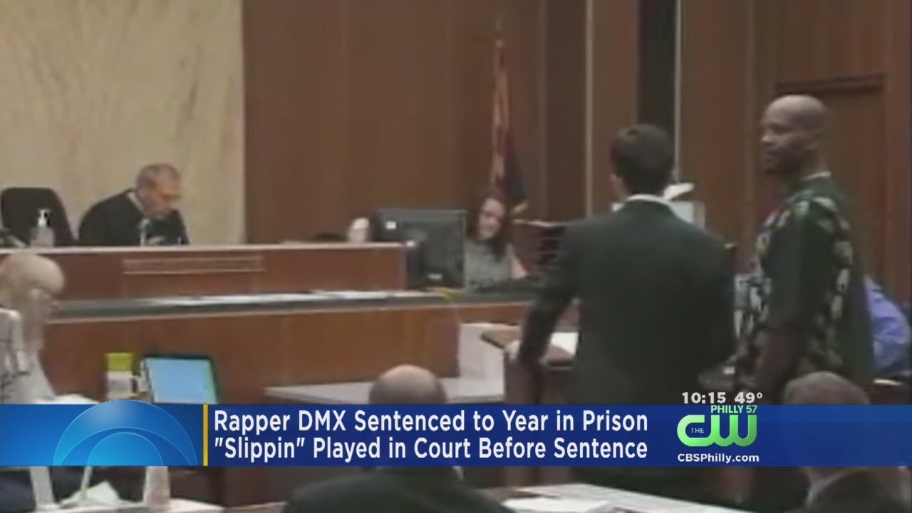 DMX faces the music: serenaded by judge, gets yearlong prison sentence